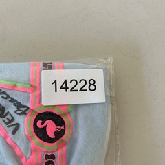 Vintage 70s California Shirt Size Medium Light Blue Venice Beach Los Angeles