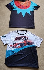 Lot of 4 Men’s BLACK PYRAMID Sz L, XL,XXL, XXXL Short Sleeved T-Shirts