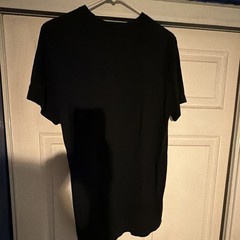 The Locust & Devo Black Graphic Crew Neck Short Sleeve T-Shirt Size L