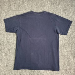 Pothead Rocket Logo Graphic T-Shirt Navy Blue