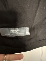[STRAY KIDS] – MAHAGRID Design Studio X Stray Kids ORIGIN LOGO T-SHIRT Black