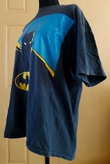 BATMAN Vintage 1988 DC Comics Black T-shirt Size One Size Fits All (Large)