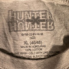 Hunter x Hunter T Shirt Mens Size XL White Graphic Anime Gon Killua Manga Flaw