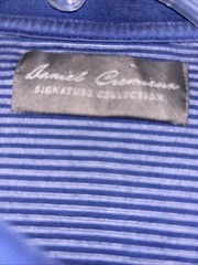 David Cremieux Purple & White Polo Type Golf Shirt Size 2X