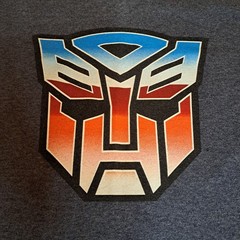 The Transformers Charcoal Grey Graphic T-Shirt Size XL