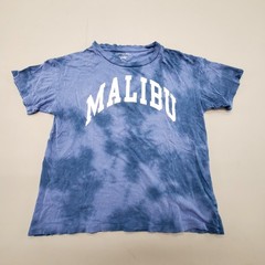 American Eagle Blue Tie-Dye Malibu Short Sleeve Tshirt Womens Size XS/S
