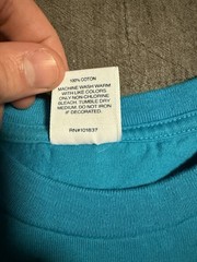 Supreme SS18 Chair Tee Cyan Size Medium