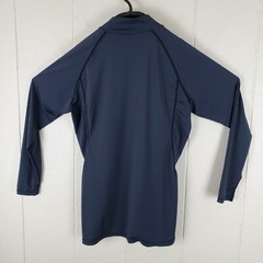 Tesla Shirt Mens Large Gray High Neck Logo Long Sleeve Stretch Pullover