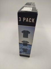 Nautica Mens Size S 34-36 3-Pack Cotton Blend V-Neck T-Shirts White Undershirts