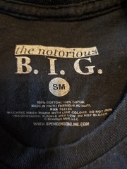 The Notorious B.I.G. Biggie Smalls & Puff Daddy Graphic T-Shirt Size Small