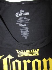 Primitive Apparel x Corona Heritage II Tank Top Black Sleeveless Tee Cotton Sz M