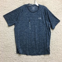 NEW Under Armour Shirt Extra Large Adult Blue The Tech Tee Crewneck Gym Mens XL