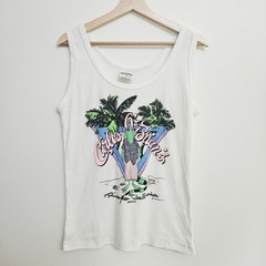 Vintage 90s Carlos O’Brian’s Cancun Mexico Tank Iguana Graphic Spring Break L