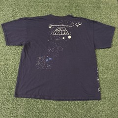Star Wars Episode 4 Short Sleeve T Shirt Size 2XL Blue All Over Print AOP