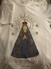 Handmade Nossa Senhora Aparecida Holy Mother Small Tshirt
