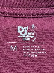 Kith x Def Jam Recordings T Shirt Size M LIMITED EDITION Monday Program FW19