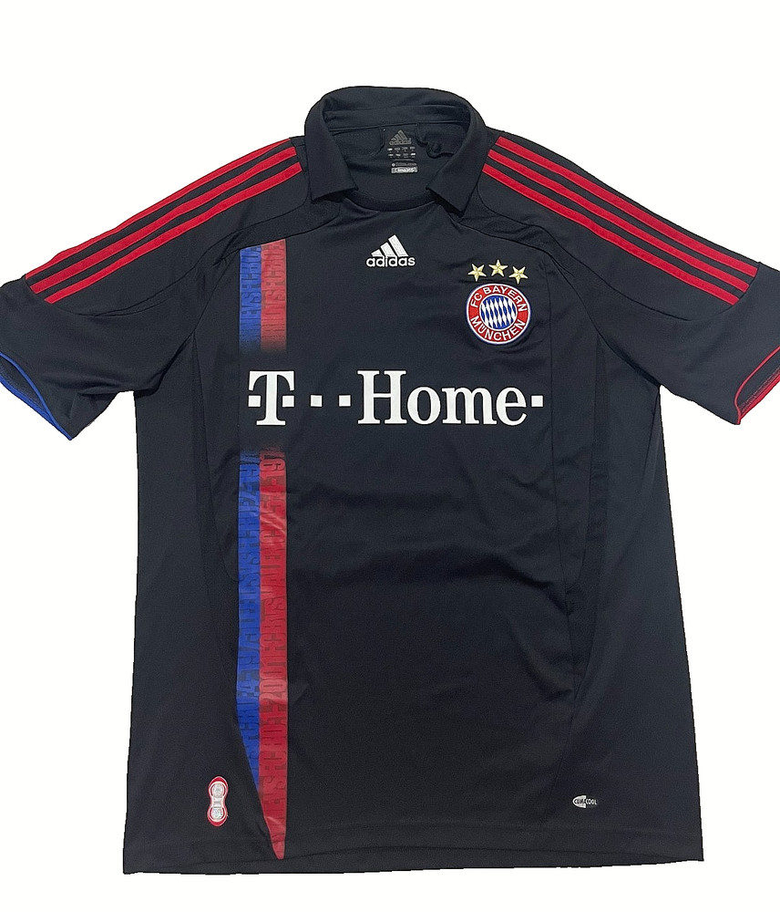 Bayern Munich 2007 2008 Cup Shirt Toni #9 Adidas Football Jersey Size L