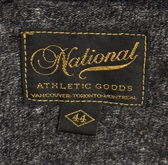 National Athletic Goods Long Sleeve Gym Tee (size: 44/XL)