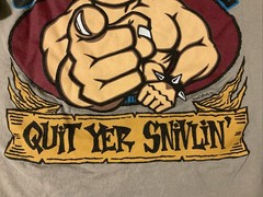 Vintage 90s Bad Boy Club Double Sided Cotton T Shirt Mens XL USA Made