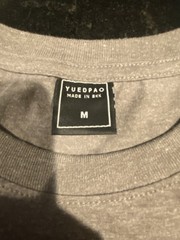 Bandal Yuedpao Double Pocket Stitch Unisex shirts Size M round collar Designer