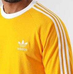 NEW MENS ADIDAS ORIGINALS CALIFORNIA TREFOIL LONG SLEEVE SHIRT~ LARGE ~ HK7287