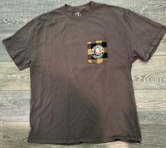 Death Wish Coffee Co Men’s T-shirt Scarecrow Flannel Pocket XL Ltd Release