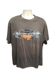 Chevrolet Classic Cars Adult Gray XL TShirt