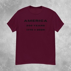 America 250th Anniversary T-Shirt Mens S-2XL (Neutral Color Pack)