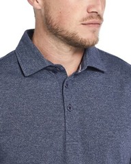 Weatherproof Vintage Men’s S/S Micro Pique Polo Navy