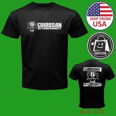 Corrosion Of Conformity Men’s Black Size S to 5XL