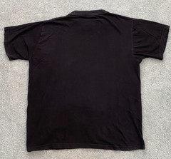 Vintage 1990s The Beatles Shea Stadium T-Shirt Black Size XL Rare