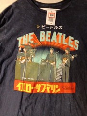 The Beatles Yellow Submarine Long Sleeve T-Shirt Mens Large NEW + TAG BLUE FAST