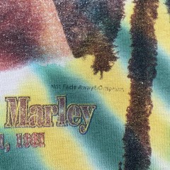 Vintage Bob Marley Shirt Mens XL Rasta Tie Dye Lion Reggae 1997 Distressed 90s
