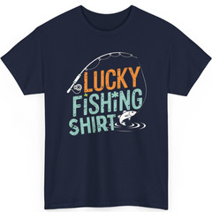 This Is My Lucky Fishing Fisherman’s Favorite Artwork T-Shirt