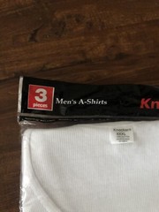 Mens 3 Pack Knocker White A-SHIRTS Tank Ribbed Undershirt 3XL G10