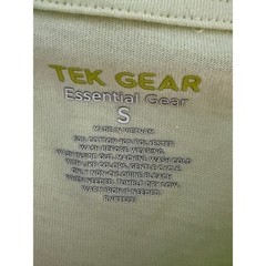 NWT Tek Gear Illusion Green Dry Tek Short Sleeve Crew Neck Tee Men’s Size Small