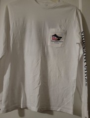 Mens Vineyard Vines Long-sleeved Crew Neck Tee Shirt