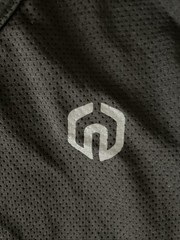 NELEUS Dry Fit Logo Muscle Mesh Tank Top Mens Gym Workout Black Size Medium