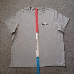 Nike Golf T Shirt Mens XXL Gray Just Tap It In Golf Ball Graphic Short Sleeve