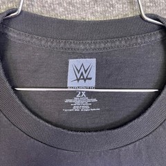 Baylor Club WWE Shirt Mens 2XL Black Worldwide Geometric Bolt Casual Finn Balor