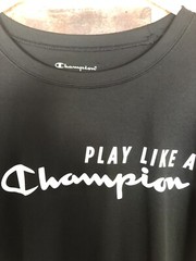 Champion Double Dry T-shirt Men size Large Black