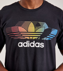 NEW MENS ADIDAS ORIGINALS RETRO GRADIENT TREFOIL SHIRT ~SIZE LARGE #JM5176