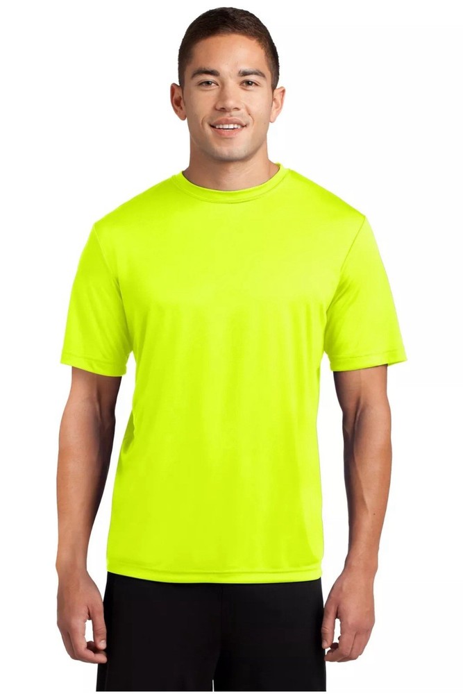 6 Pack-SPORT-TEK Mens Moisture Wicking PosiCharge Workout T-Shirts-ST350 – Small