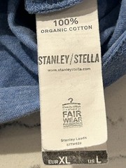 Stanley/Stella La Pedrera Gaudi Casa Mila Barcelona Tee Blue US L Organic Cotton