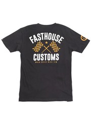 Fasthouse Men’s 68 Trick Short Sleeve T-shirt Customs Few Rules Motocross Tee