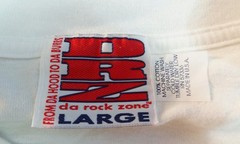 Vintage No Blood No Foul Da Rock Zone T-Shirt 1990’s Single Stitch Oversized L