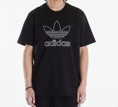ADIDAS ORIGINALS MENS OUTLINE TREFOIL TEE SHIRT Embroidered #IU2347 2XL NWT