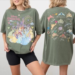Magic Kingdom Vacation Group Matching T-Shirt Fairytale Friends Graphic Tee