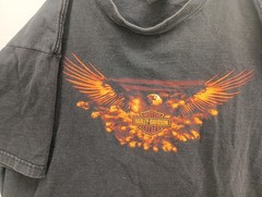 Vintage 2003 Men’s Harley Davidson Shirt 2XL Motorcycle Biker(131)