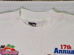 Vintage 1997 Fram Nationals Racing Track Atlanta Georgia T-shirt Size XL Oneita